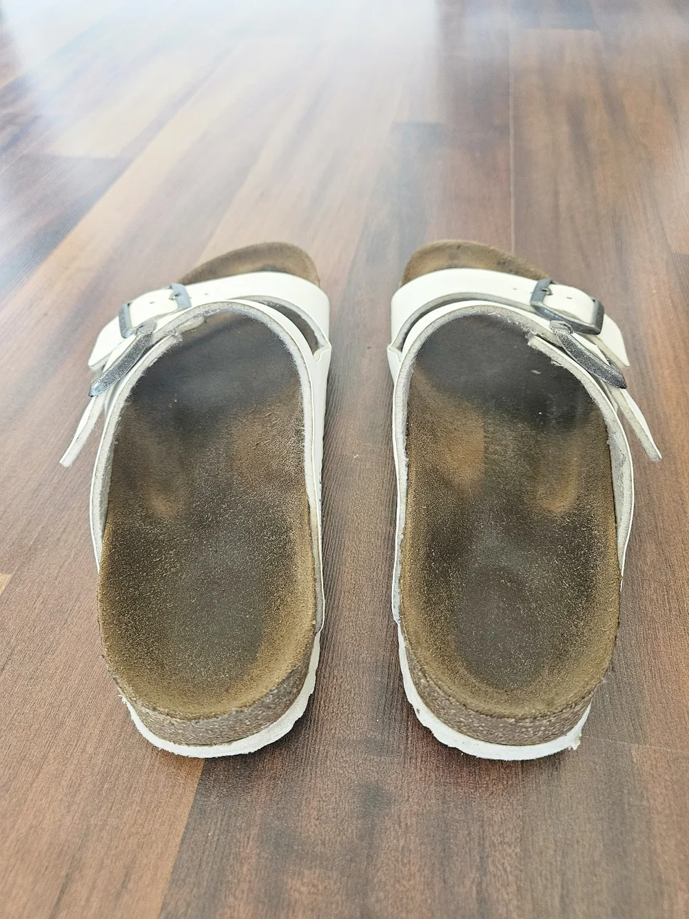 Birkenstocks Arizona Slide - White